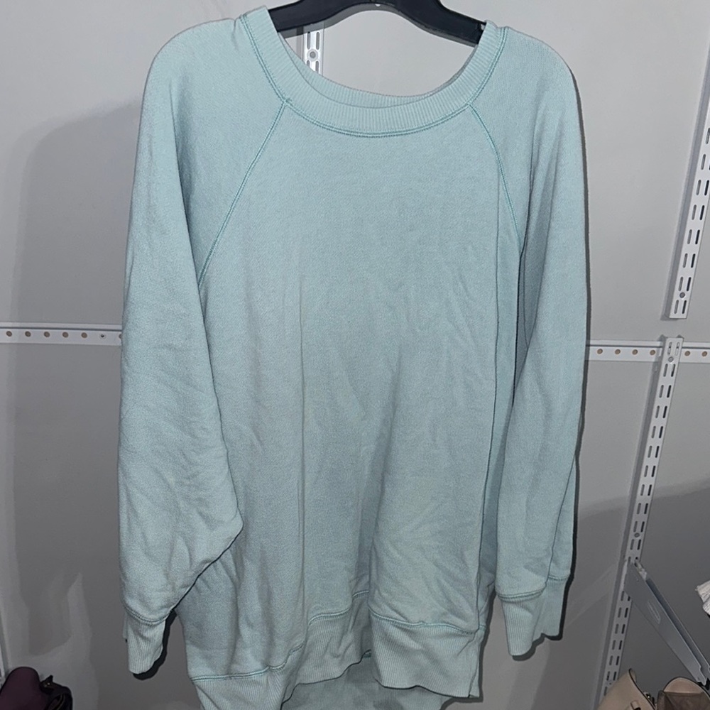 Aerie light blue sweatshirt